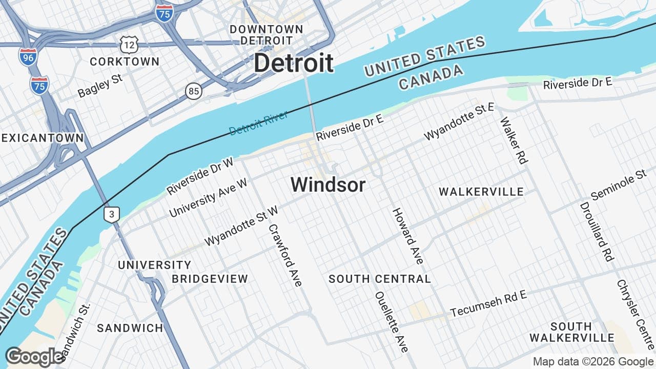 Map: Windsor