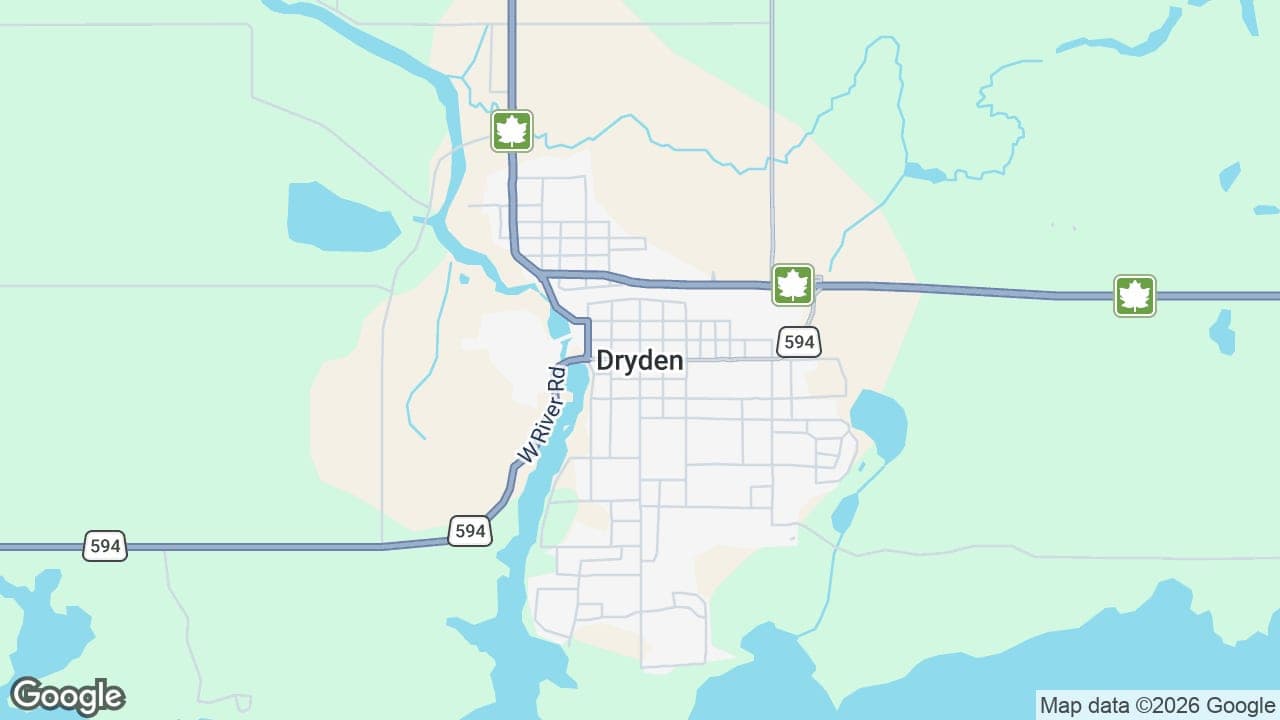 Map: Dryden