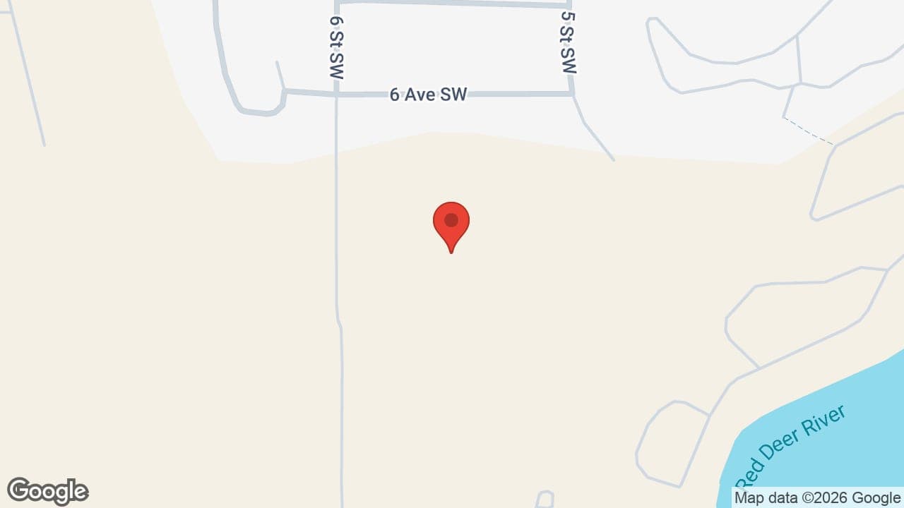Map: Sundre Seniors Supportive Living Facility