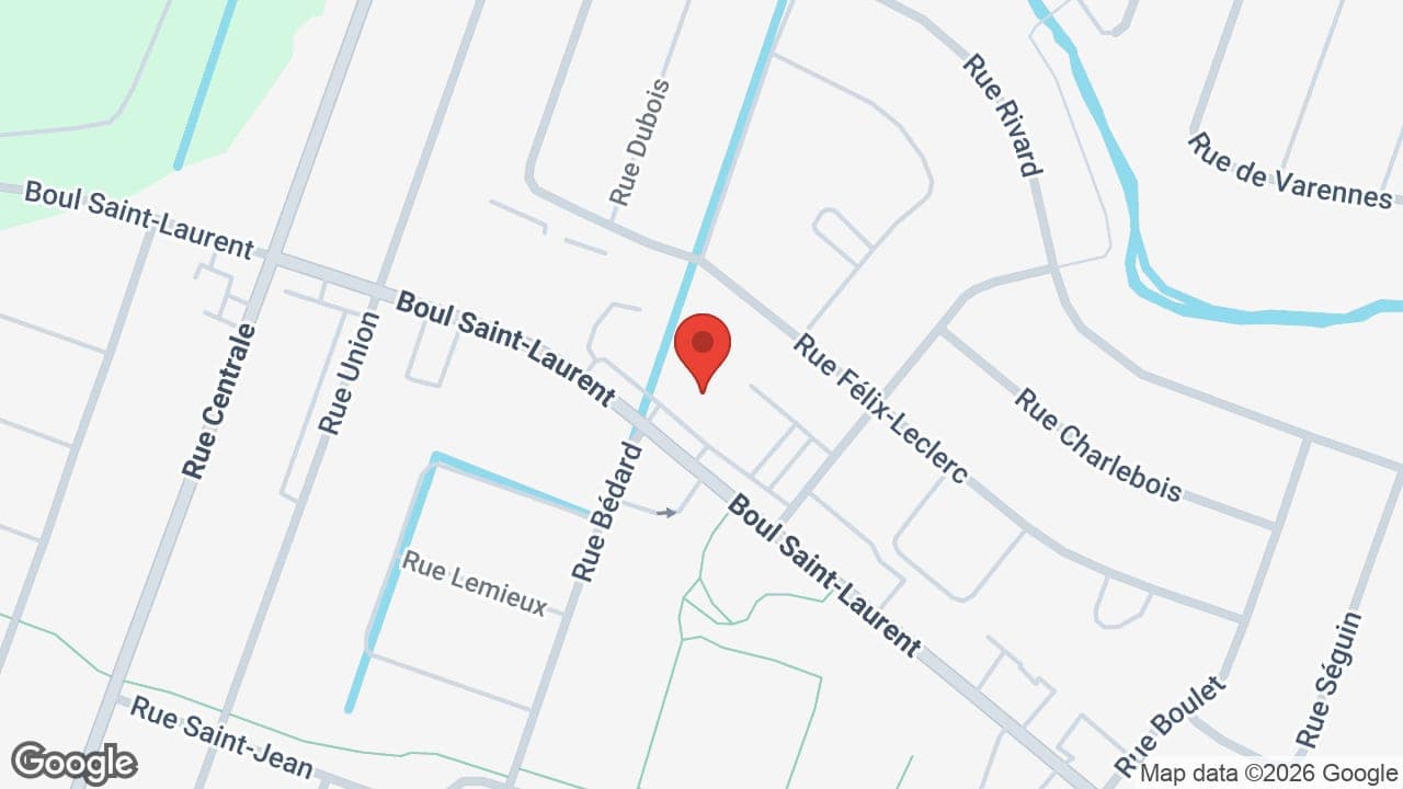 Map: Résidence le St-Laurent