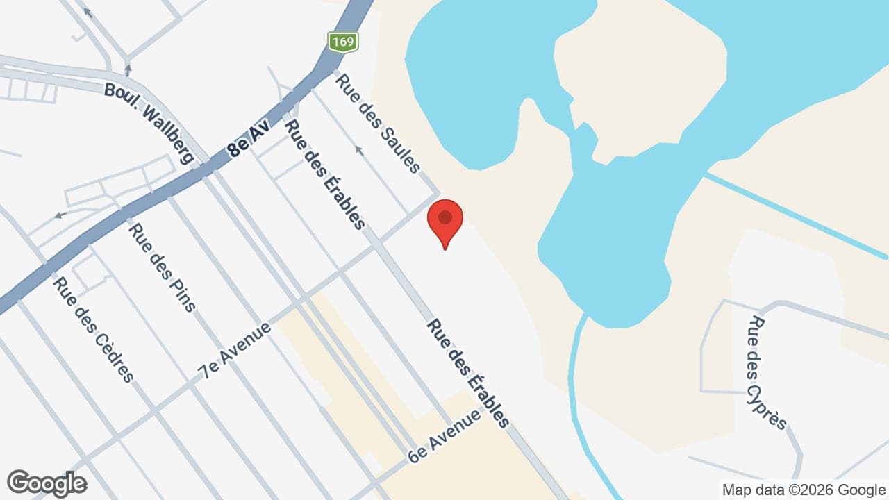 Map: Quartier des Érables
