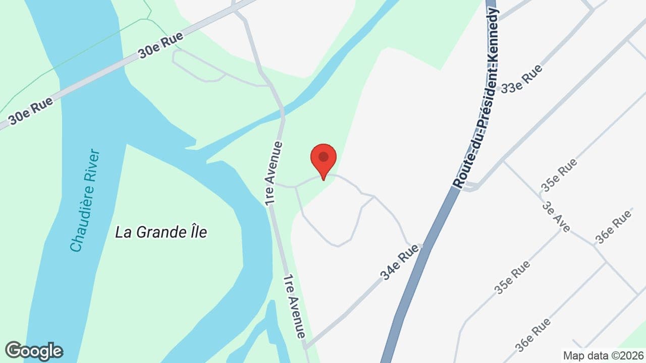 Map: Manoir de la Roselière
