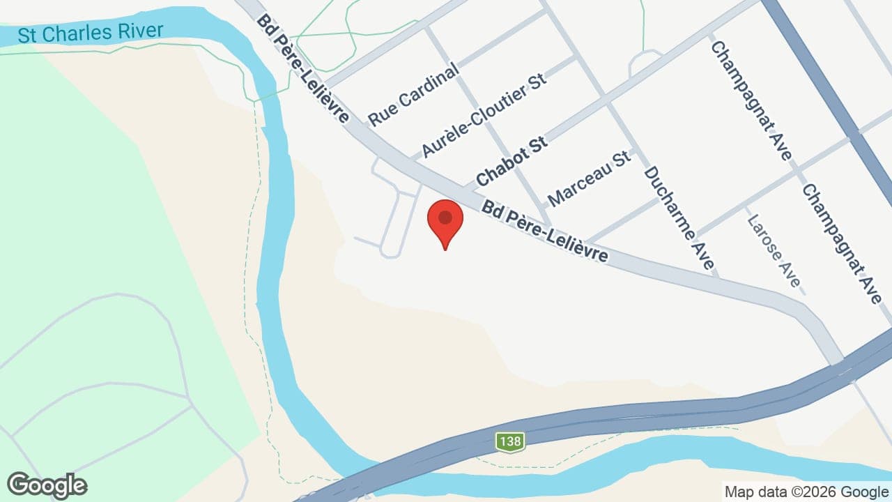 Map: Boisé - des Plaines