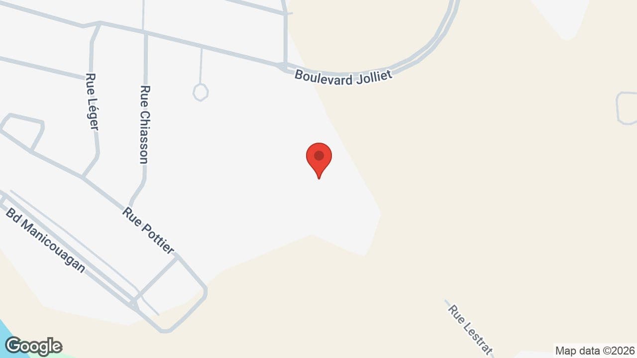 Map: Château Baie-Comeau