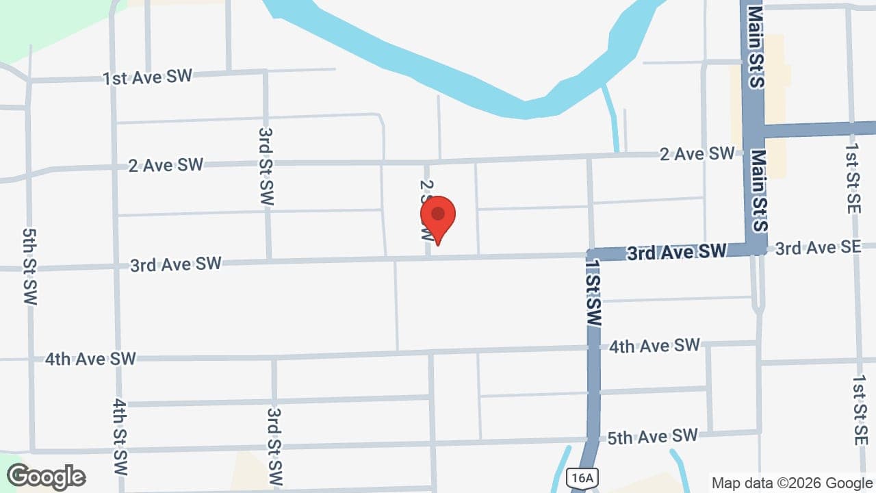 Map: The Minnedosa Personal Care Home