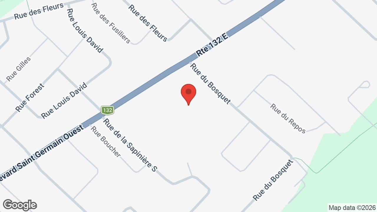 Map: Centre d'Hébergement de Rimouski