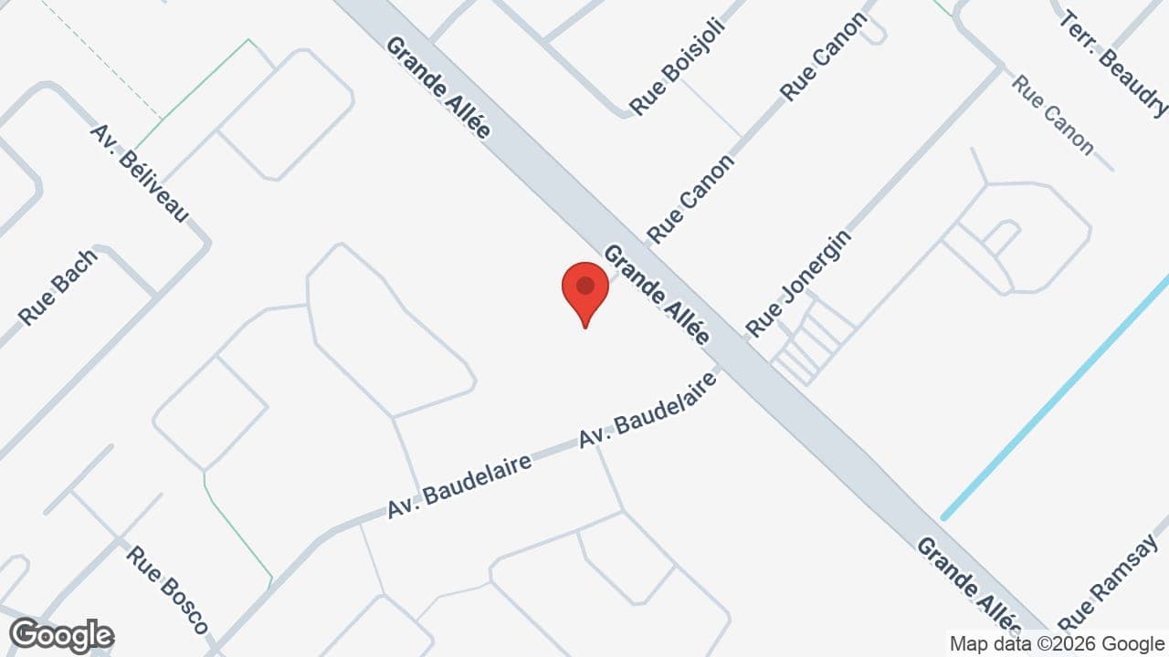 Map: Centre d'Hébergement et de Soins de Longue Durée Vigi de Brossard