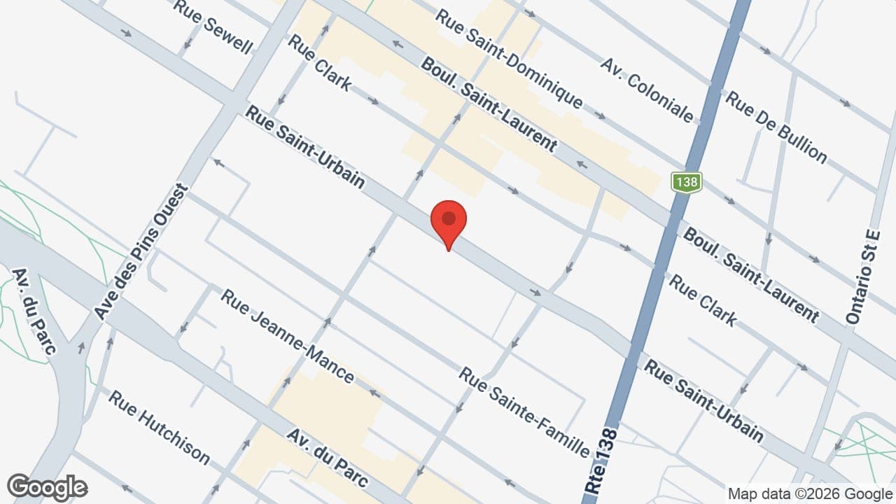 Map: CHSLD Saint-Georges