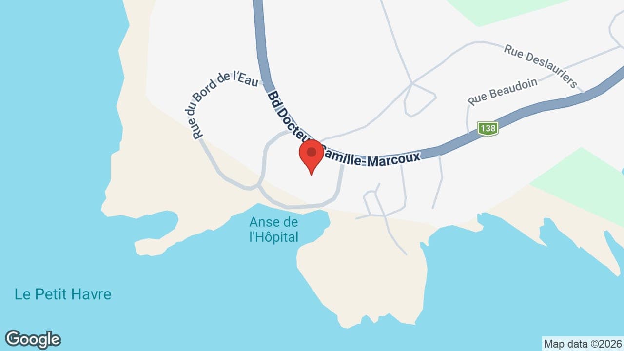 Map: Centre Multiservices de Santé et de Services Sociaux de la Basse-Côte-Nord