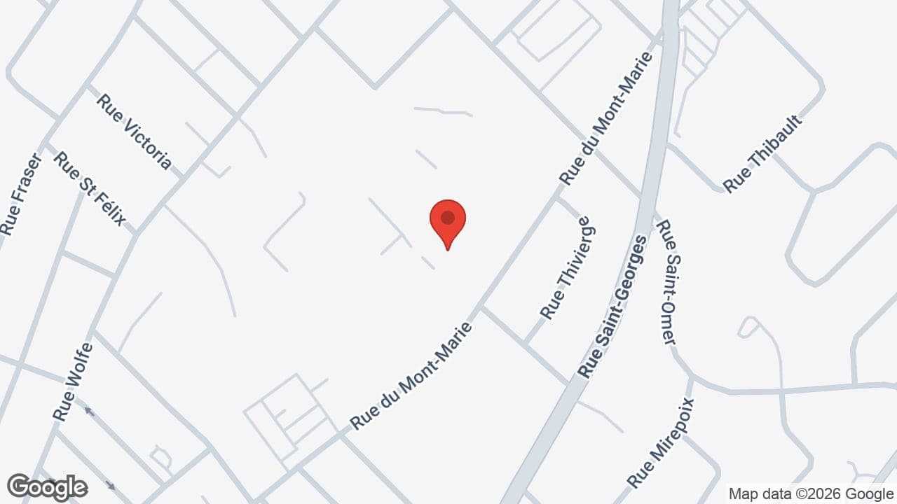 Map: Centre Multiservices de Santé et de Services Sociaux de Lévis