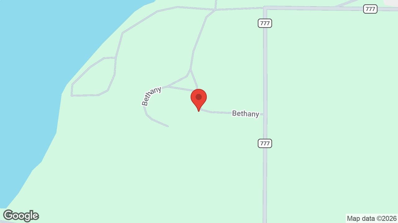 Map: Bethany Pioneer Village
