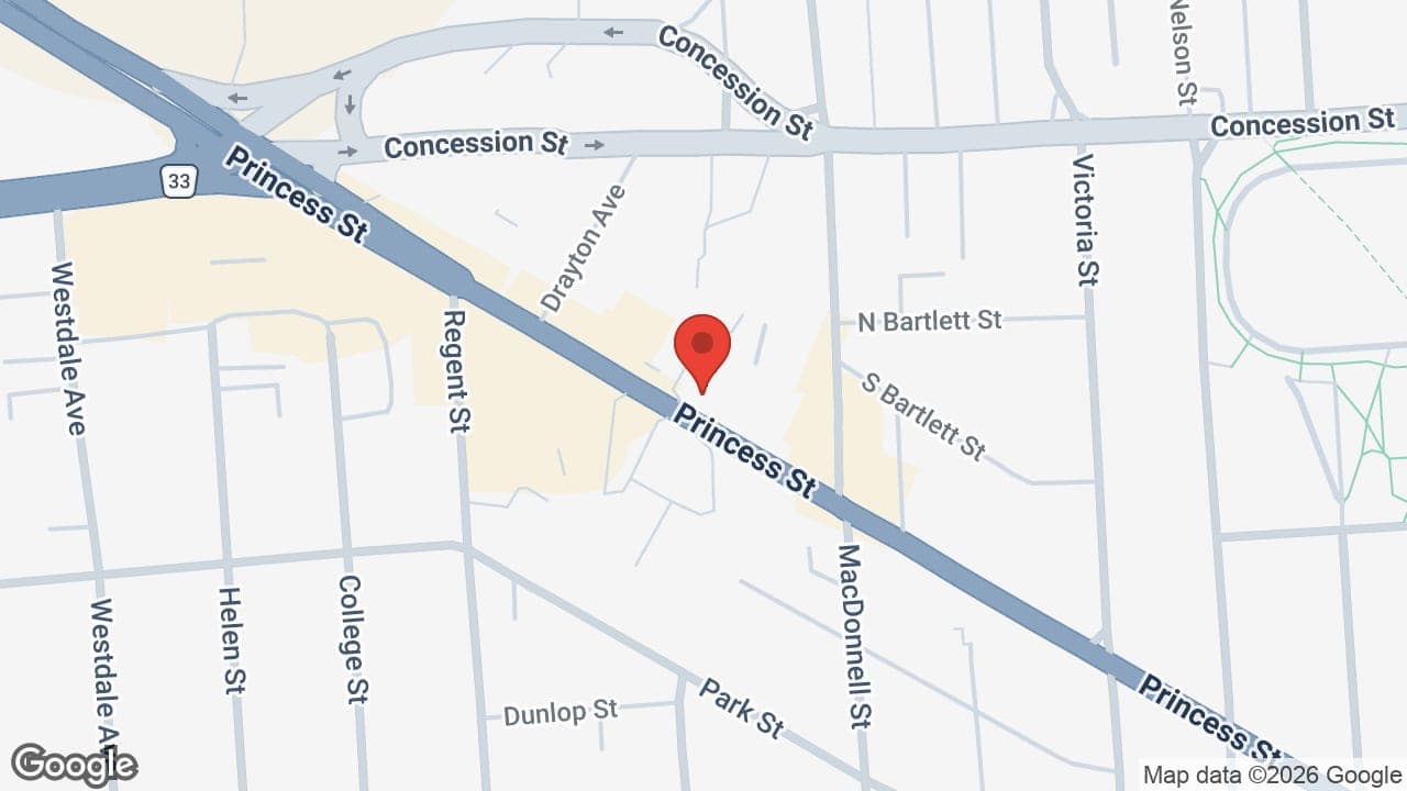 Map: Hospice-Kingston