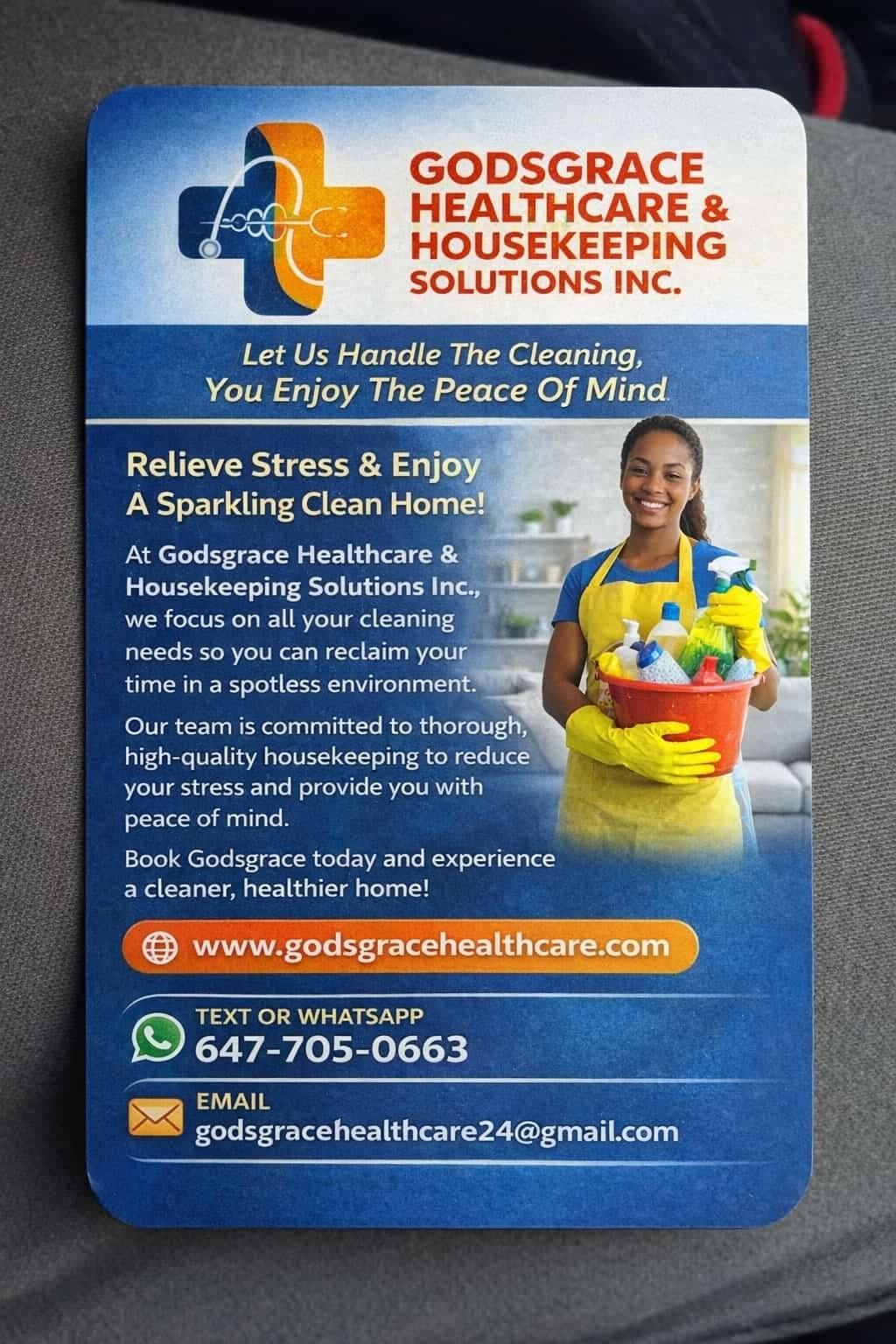 Godsgrace Healthcare & Cleaning Solutions (photo: Godsgrace Healthcare & Cleaning Solutions Inc., via Google)