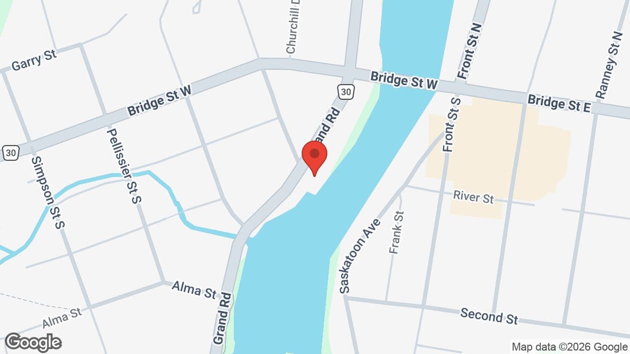 Map: Campbellford Senior Citizens Club