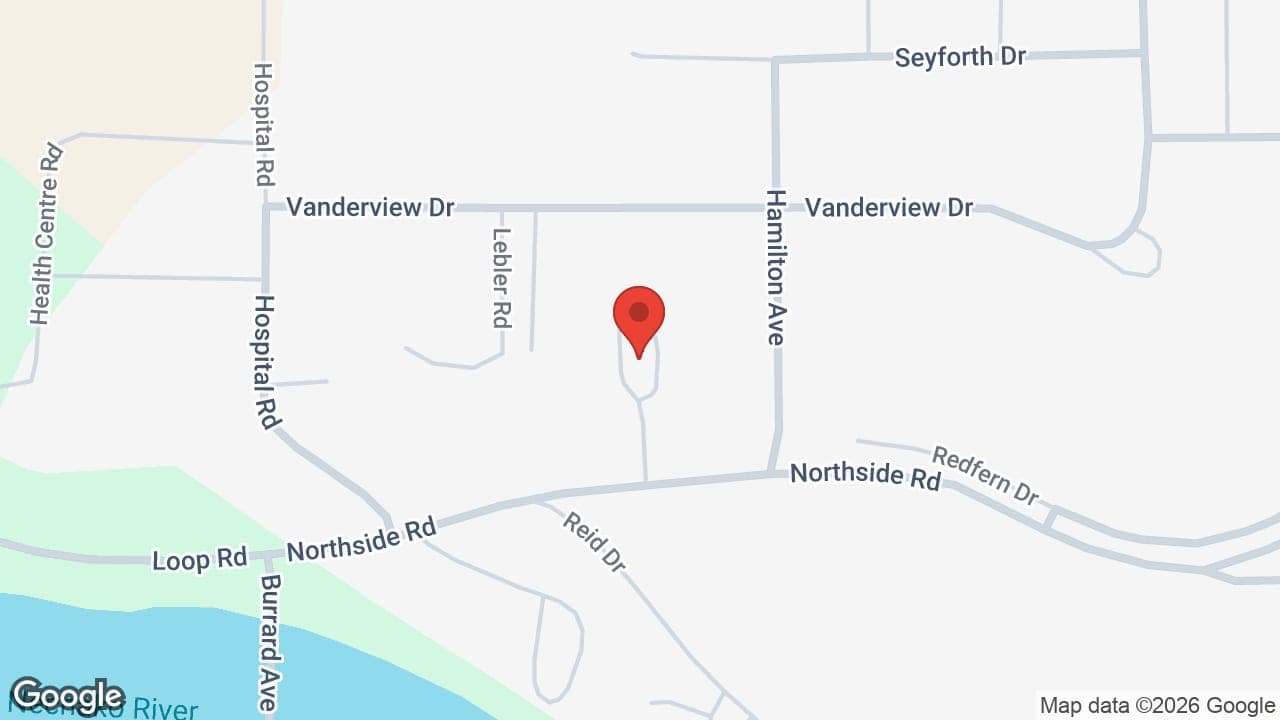Map: Nechako View Senior Citizens Home Society