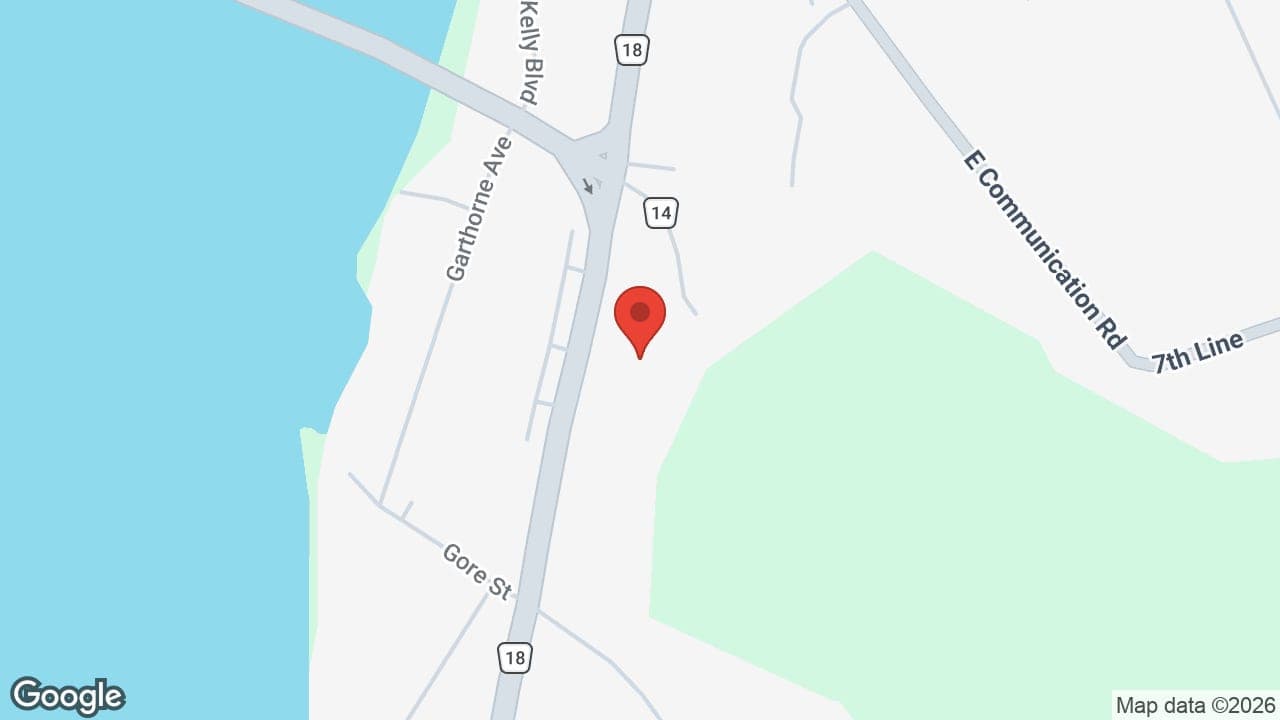 Map: Kate's Foot Care Services