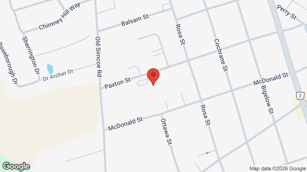 Map: Port Perry Audiology
