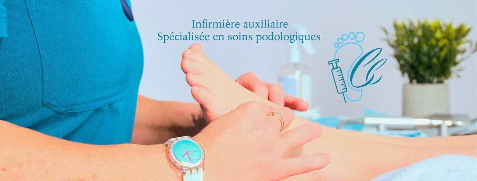 Claudia Corneau infirmière auxiliaire spécialisée en soins podologiques (photo: Claudia Corneau infirmière auxiliaire spécialisée en soins podologiques, via Google)