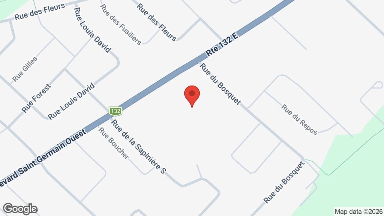Map: CHSC De L'Estuaire - Foyer De Rimouski