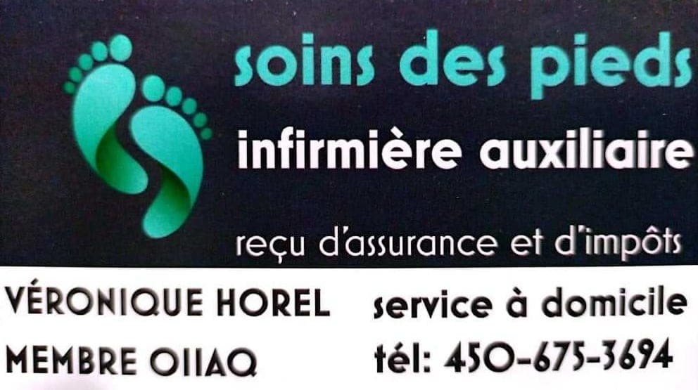 Véronique Horel , soins des pieds - infirmière auxiliaire (photo: Véronique Horel , soins des pieds - infirmière auxiliaire, via Google)