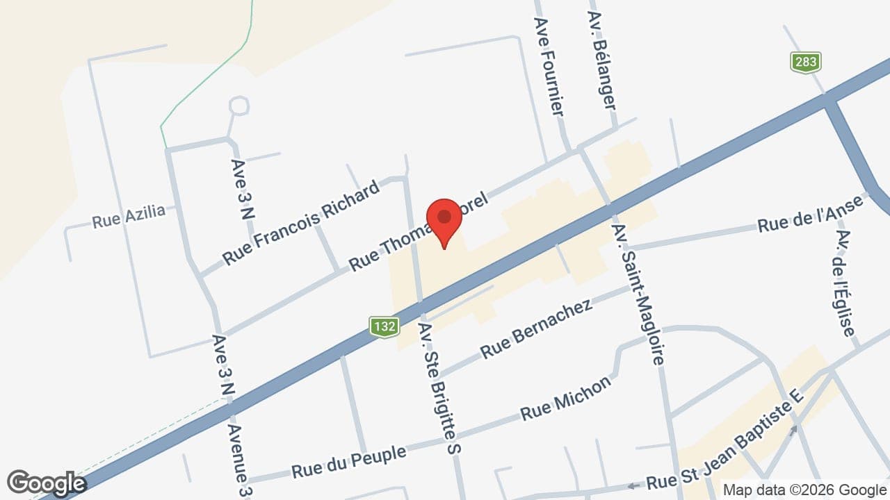 Map: Soins des Pieds Nancy Lemieux - Montmagny