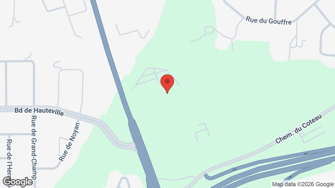 Map: CAL- Clinique Audiologie Terrebonne