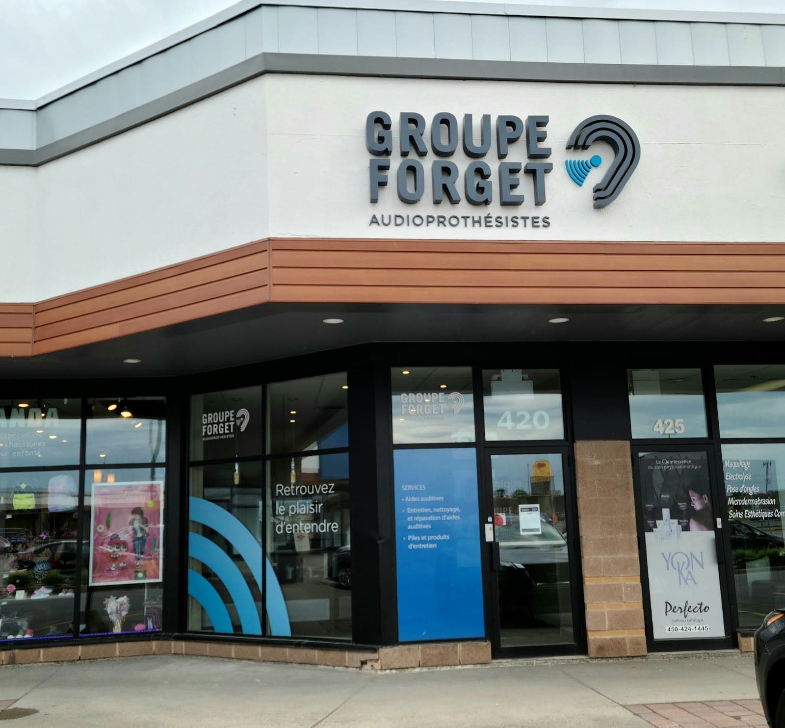 Groupe Forget, Audioprothésistes (succursale Vaudreuil-Dorion) (photo: Gary Machado, via Google)