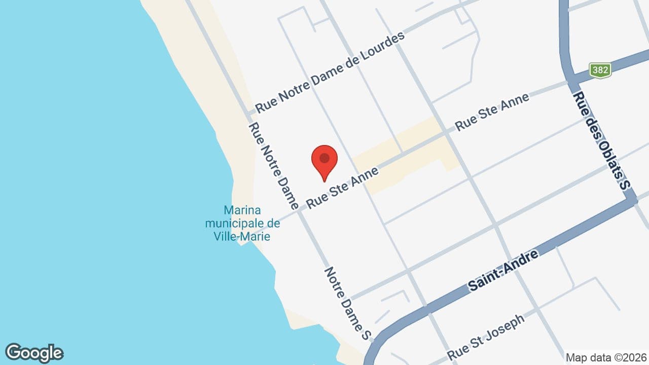 Map: Centre Auditif Abitibi - Lévesque & Jacques