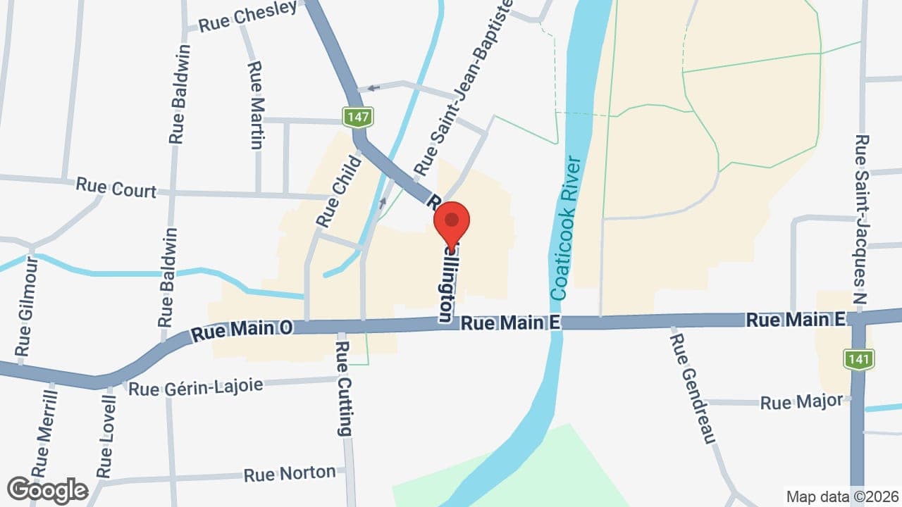 Map: duplin Tanguay Lapointe audioprothésistes