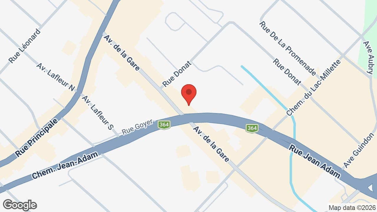 Map: Clinique Auditive Rive-Nord