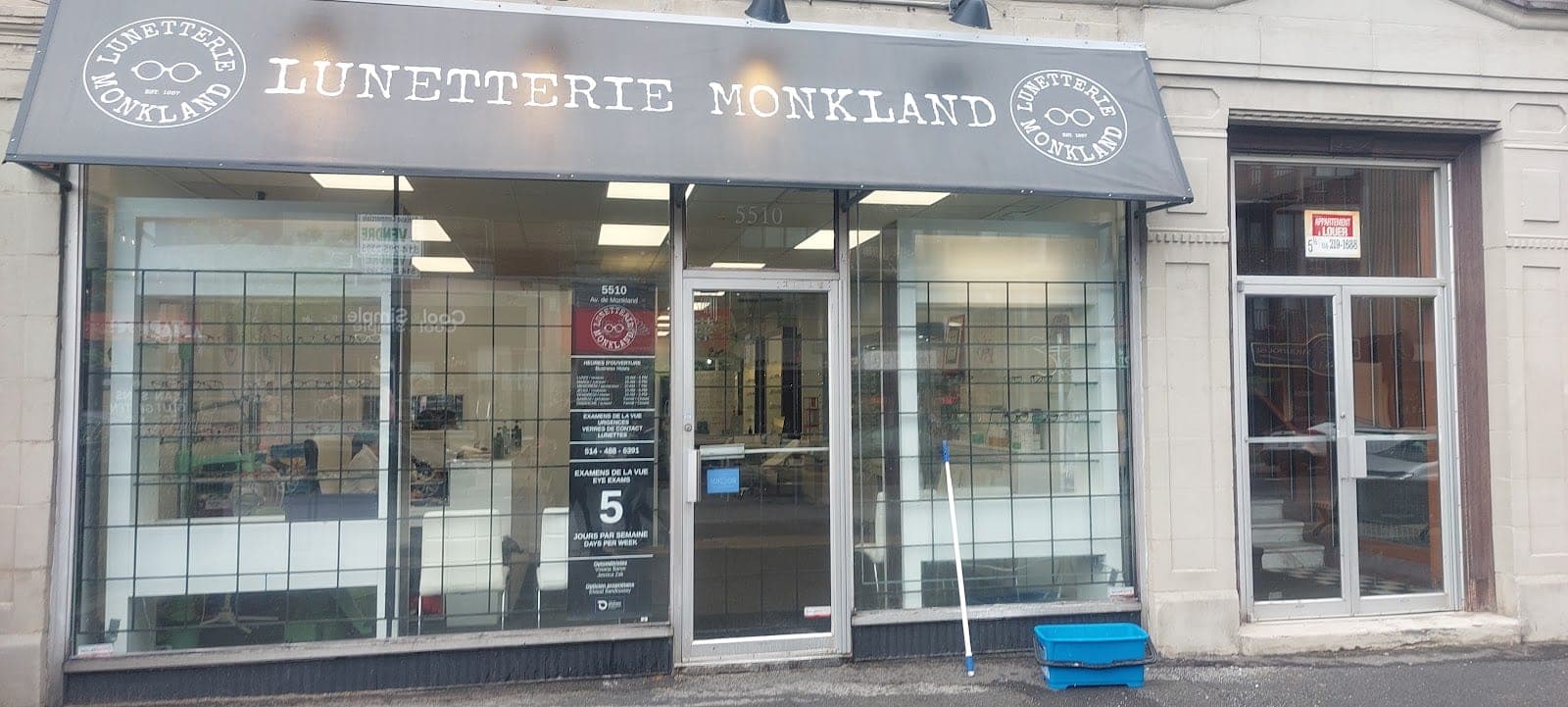 Lunetterie Monkland - Optometrist NDG (photo: Syxpack, via Google)