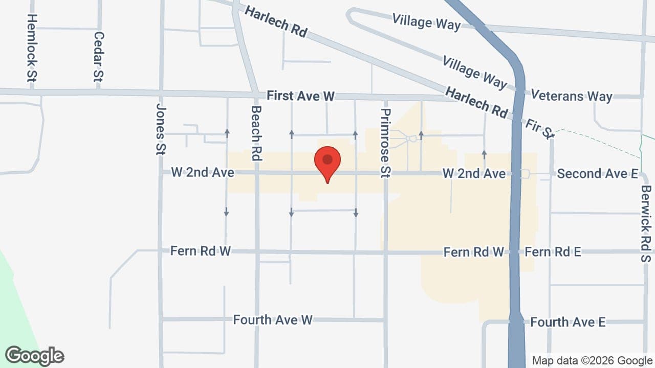 Map: Diamond Eyes Optical Qualicum Beach