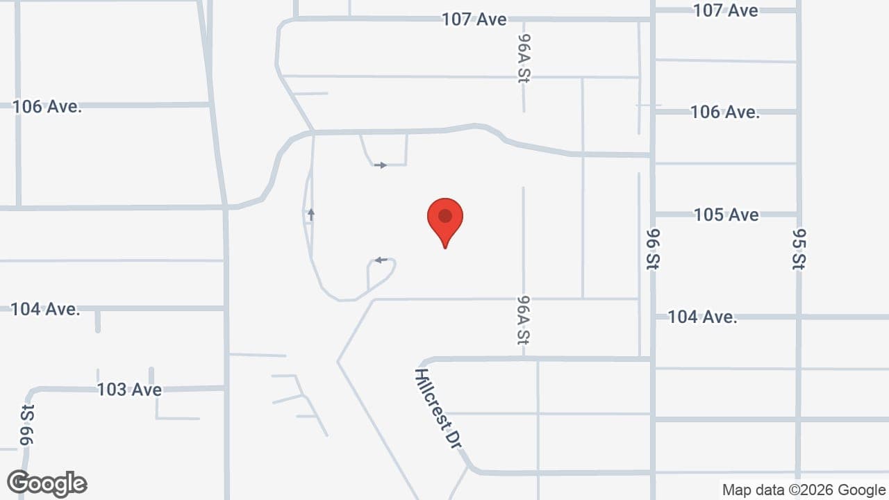 Map: Mackenzie Place Continuing Care Centre