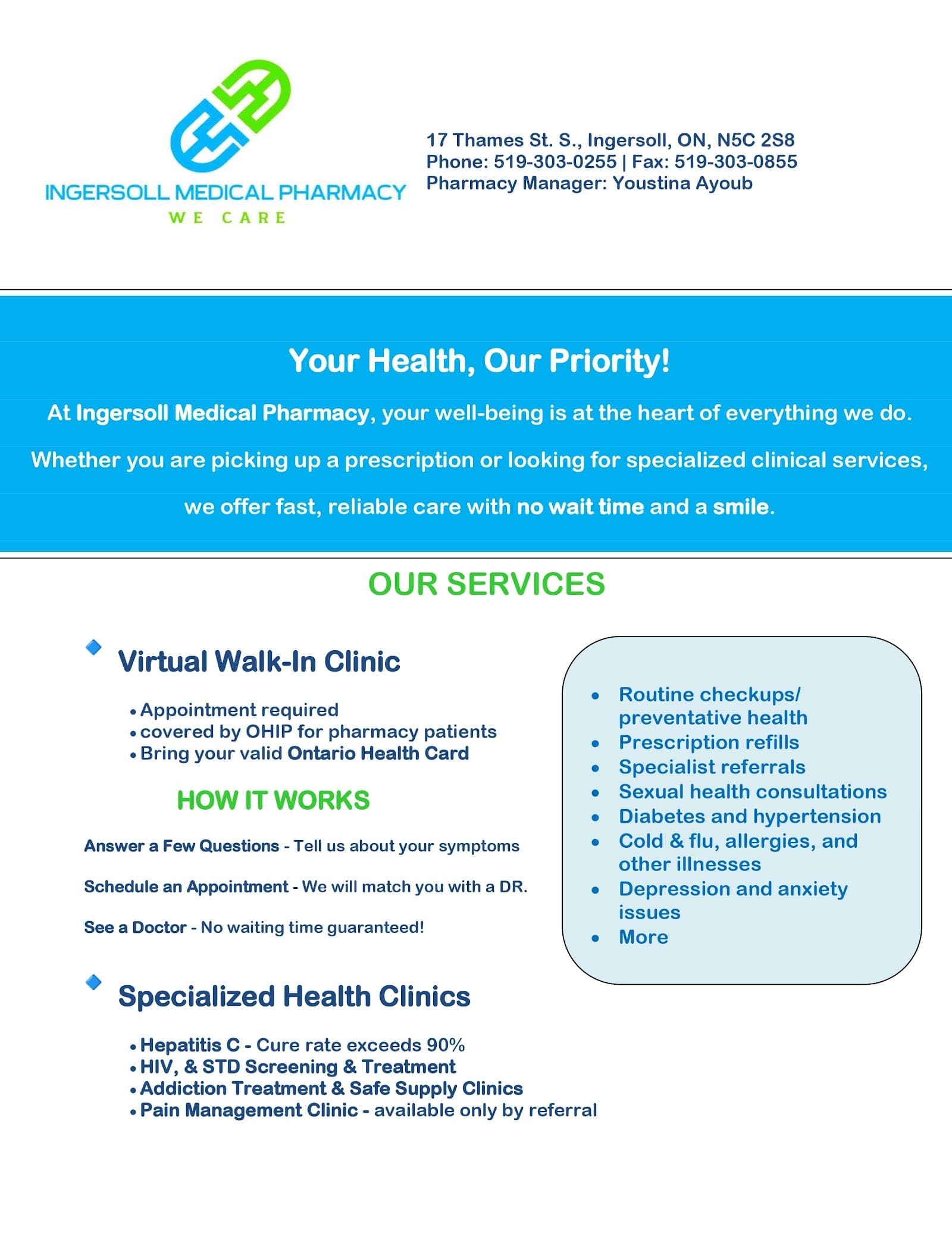 Ingersoll Medical Pharmacy (photo: Ingersoll Medical Pharmacy, via Google)
