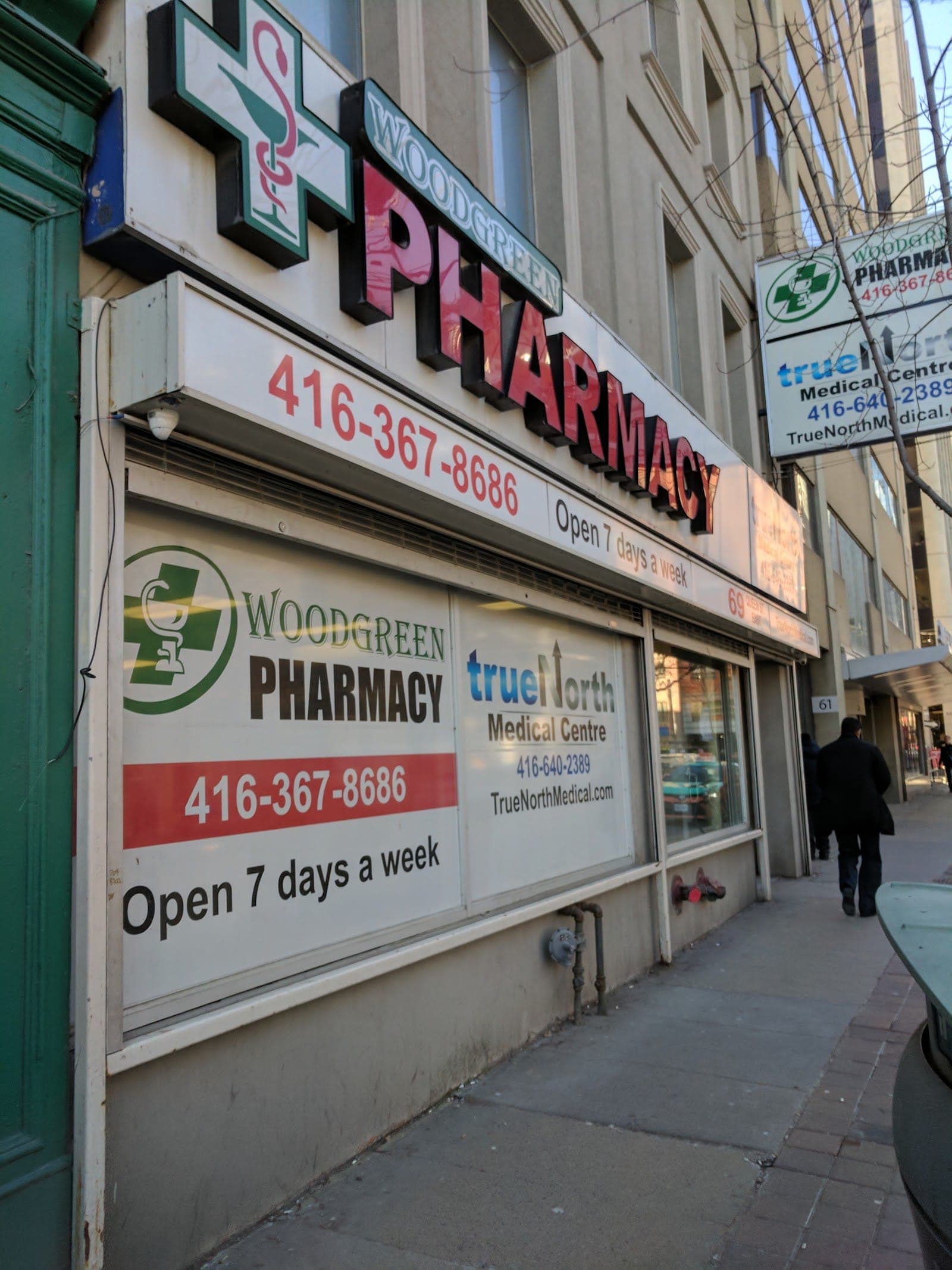 Woodgreen Pharmacy (photo: Android Dave, via Google)