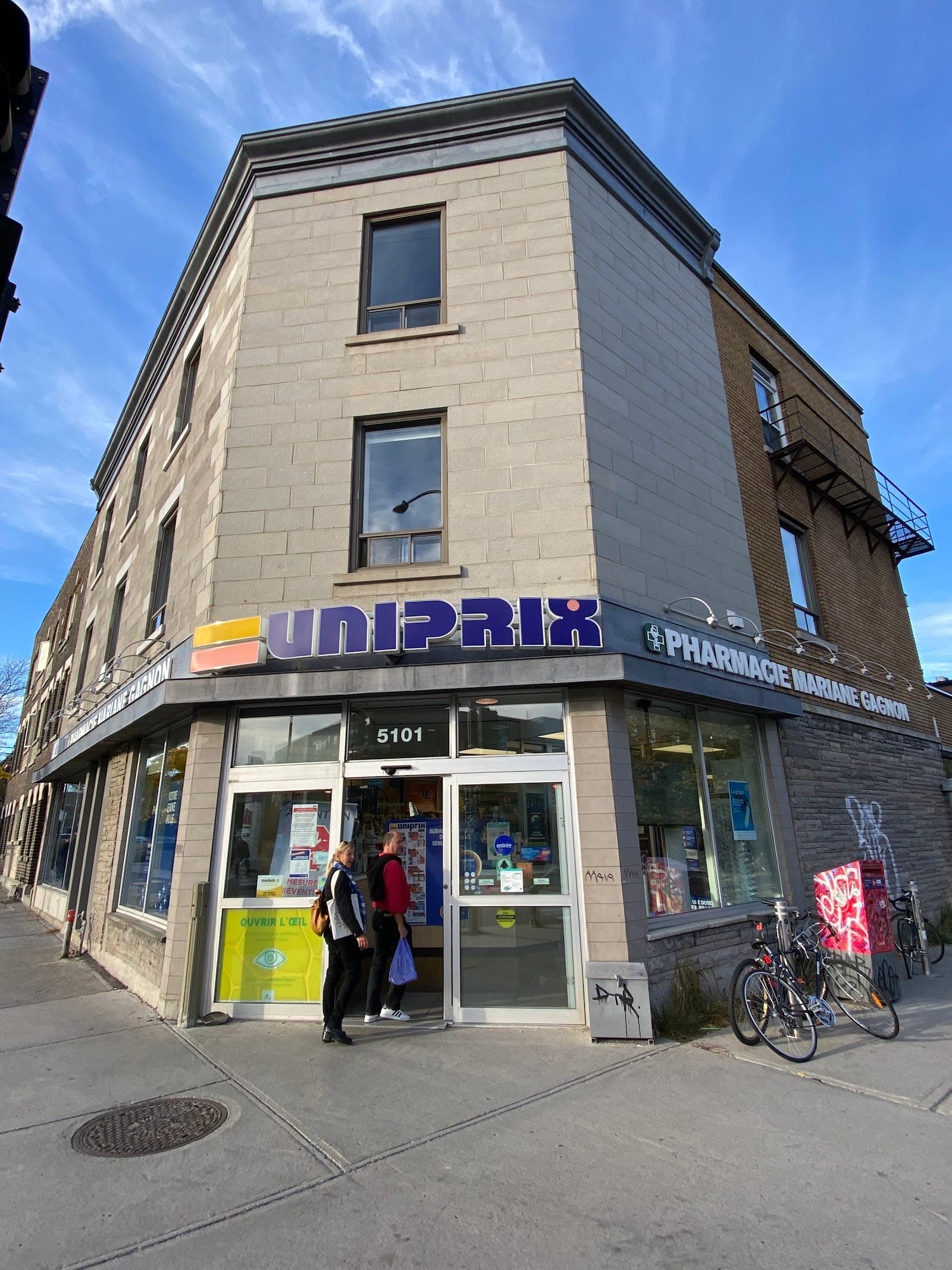 Uniprix Pharmacie Mariane Gagnon Pharmacienne (photo: AfterMath (JF Faucher), via Google)