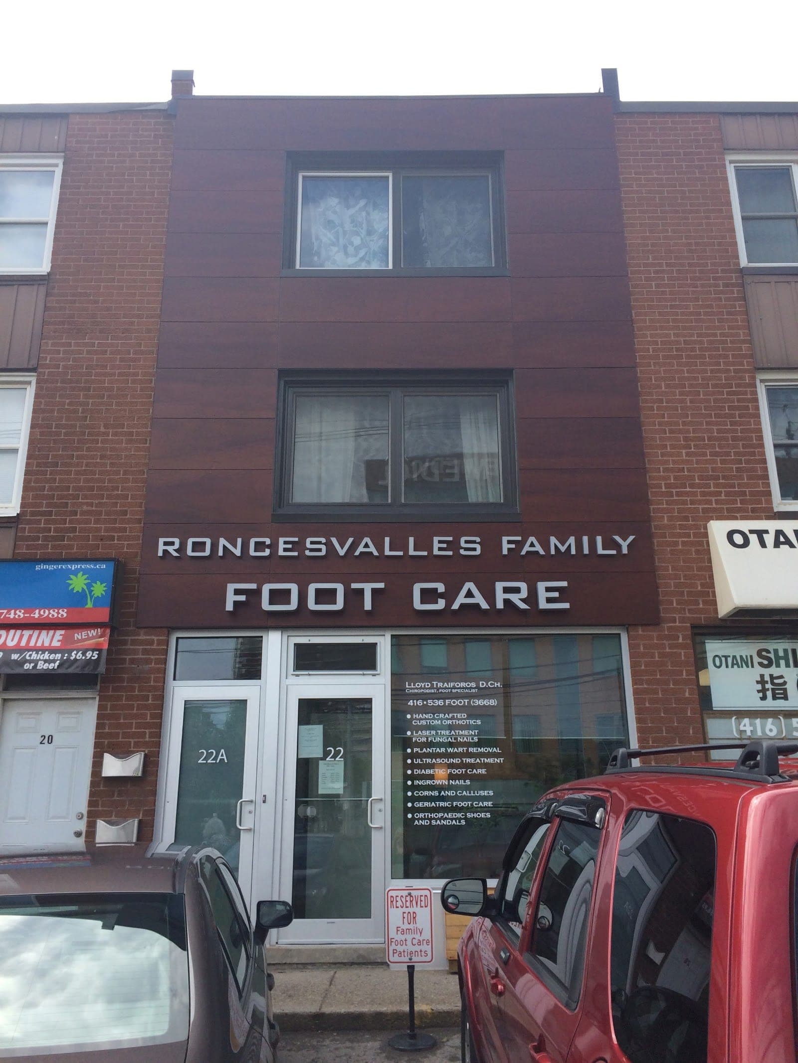 Roncesvalles Family Foot Care (photo: Z T, via Google)