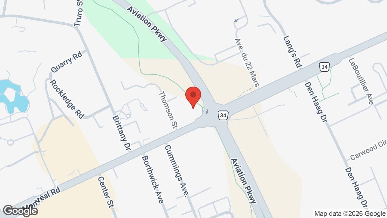 Map: Brittany Denture Clinic Ottawa