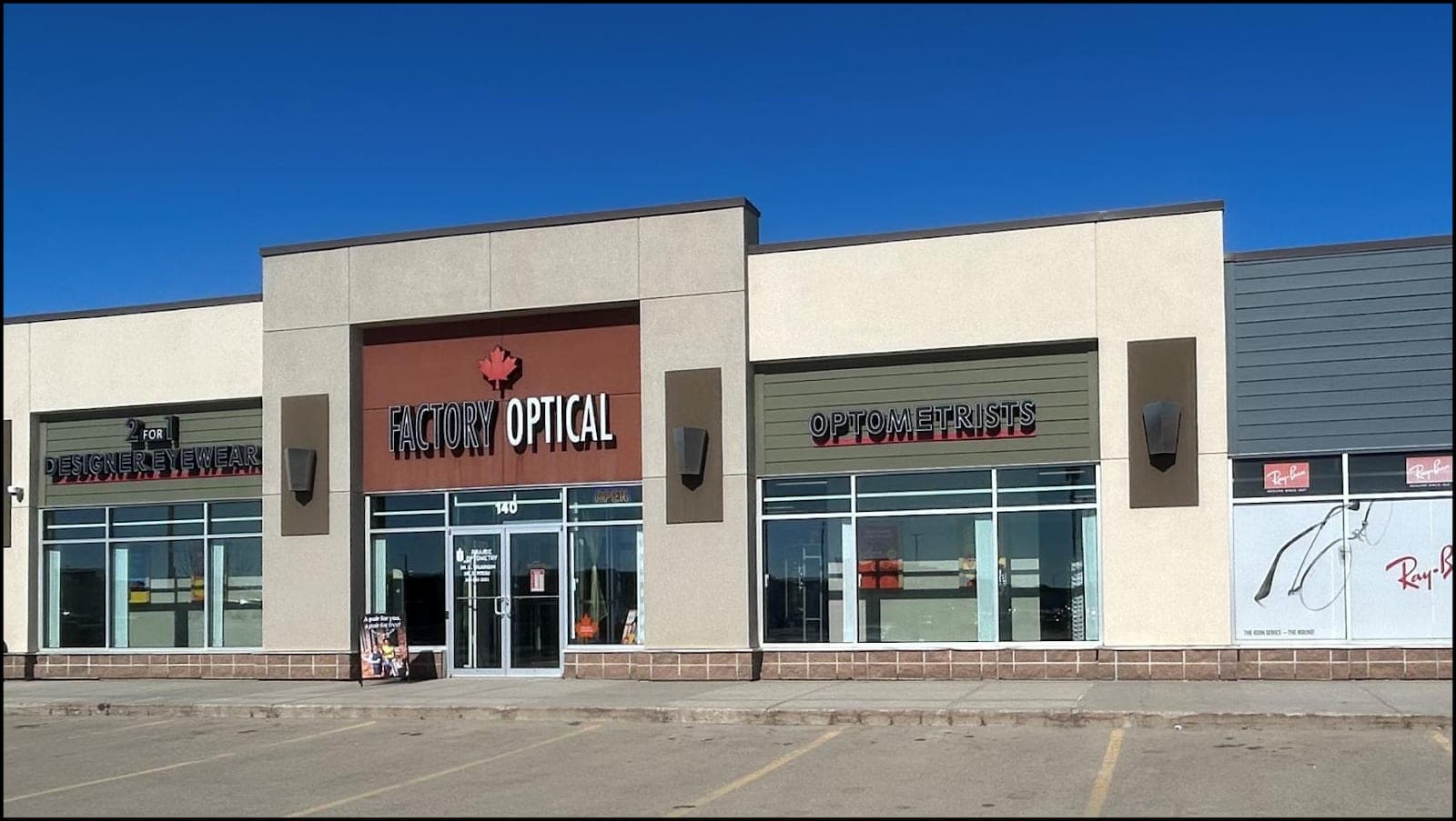 Factory Optical - Saskatoon - Stonebridge Centre (photo: Factory Optical - Saskatoon - Stonebridge Centre, via Google)