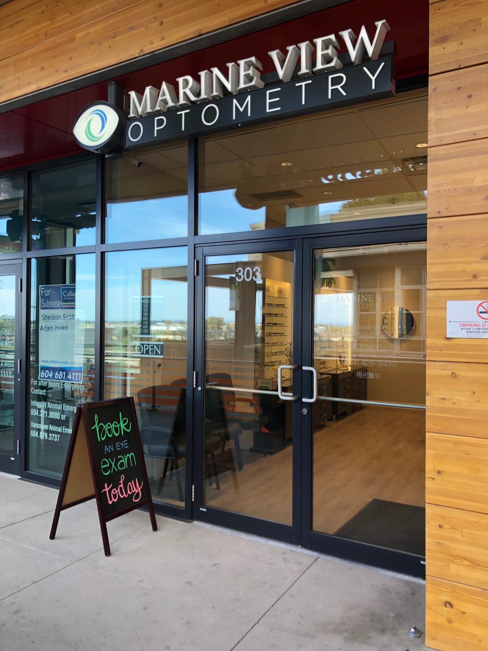 Marine View Optometry (photo: Ken Chow, via Google)