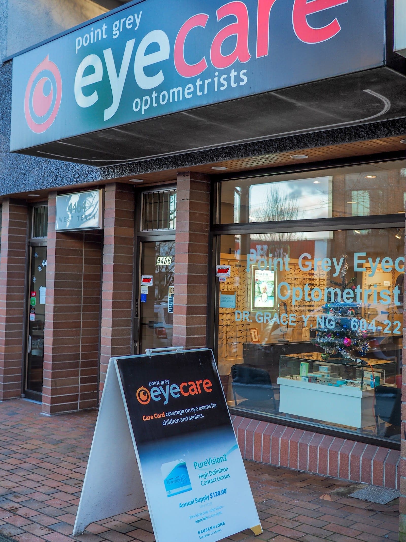 Point Grey Eyecare (photo: Timothy Cheng, via Google)