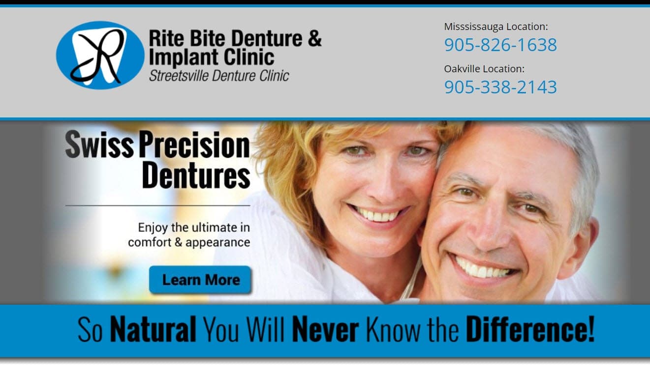 Rite Bite Denture & Implant Clinic / Streetsville Denture Clinic (photo: Streetsville Denture Clinic, via Google)
