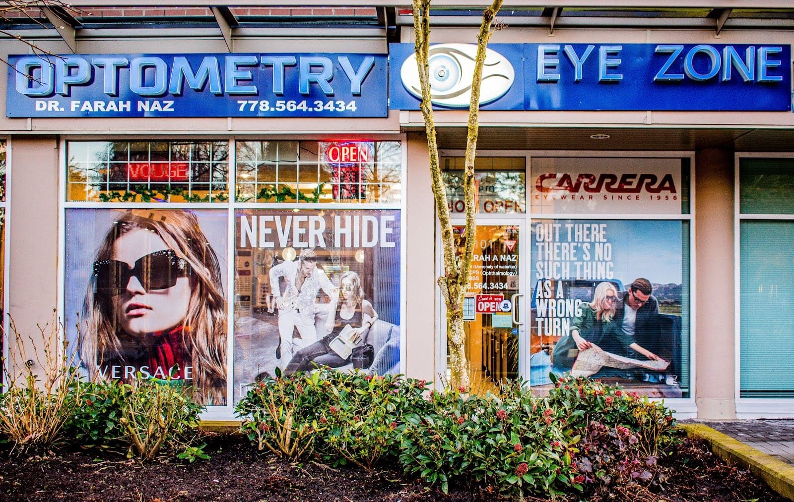 Eye Zone Optometry / Dr. Farah A Naz - MBBS, FCPS, MCPS, OPTOMETRIST / Bilal Ahmad - B.Sc., MBA, Optician (photo: Eye Zone Optometry / Dr. Farah A Naz - MBBS, FCPS, MCPS, OPTOMETRIST / Bilal Ahmad - B.Sc., MBA, Optician, via Google)