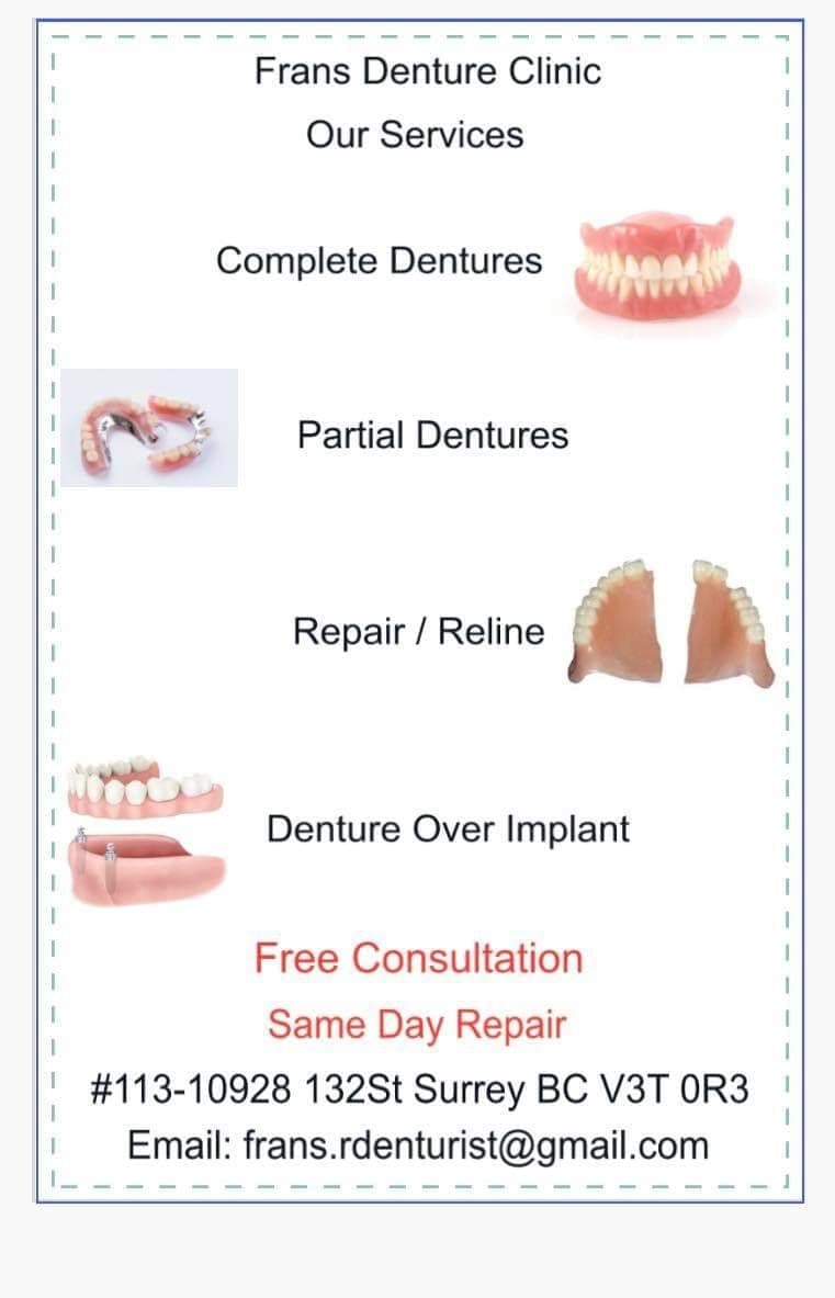 Frans Denture Clinic (photo: Frans Balios, via Google)
