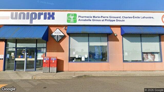 Uniprix Carrefour Trois-Rivières-Ouest (Google Street View)