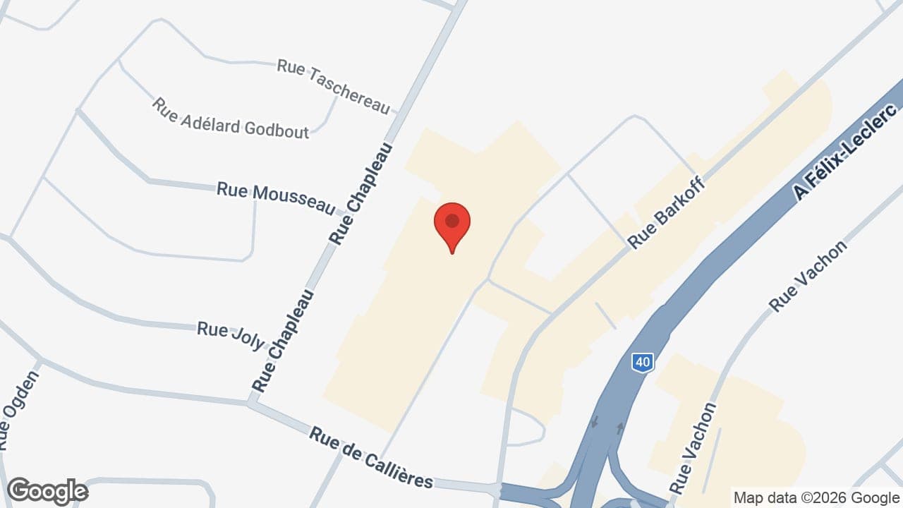 Map: PJC Jean Coutu