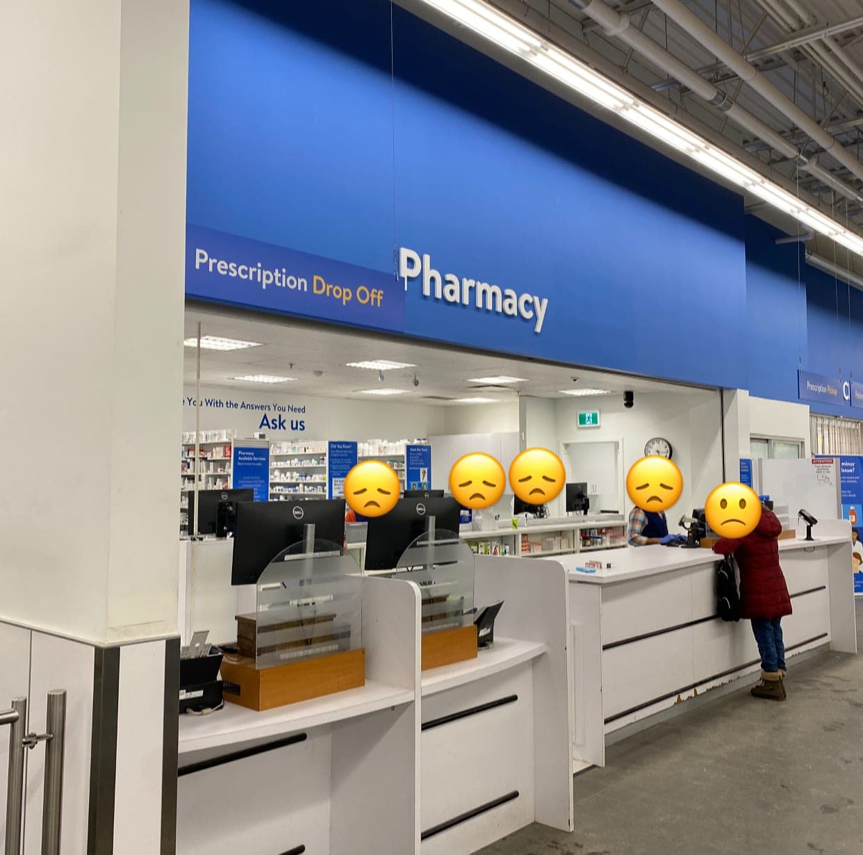 Walmart Pharmacy (photo: JEH, via Google)