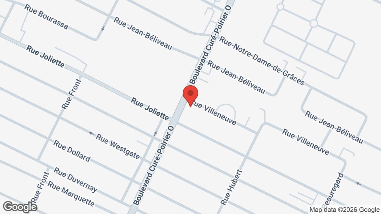 Map: Centre D'Ophtalmologie Rive Sud