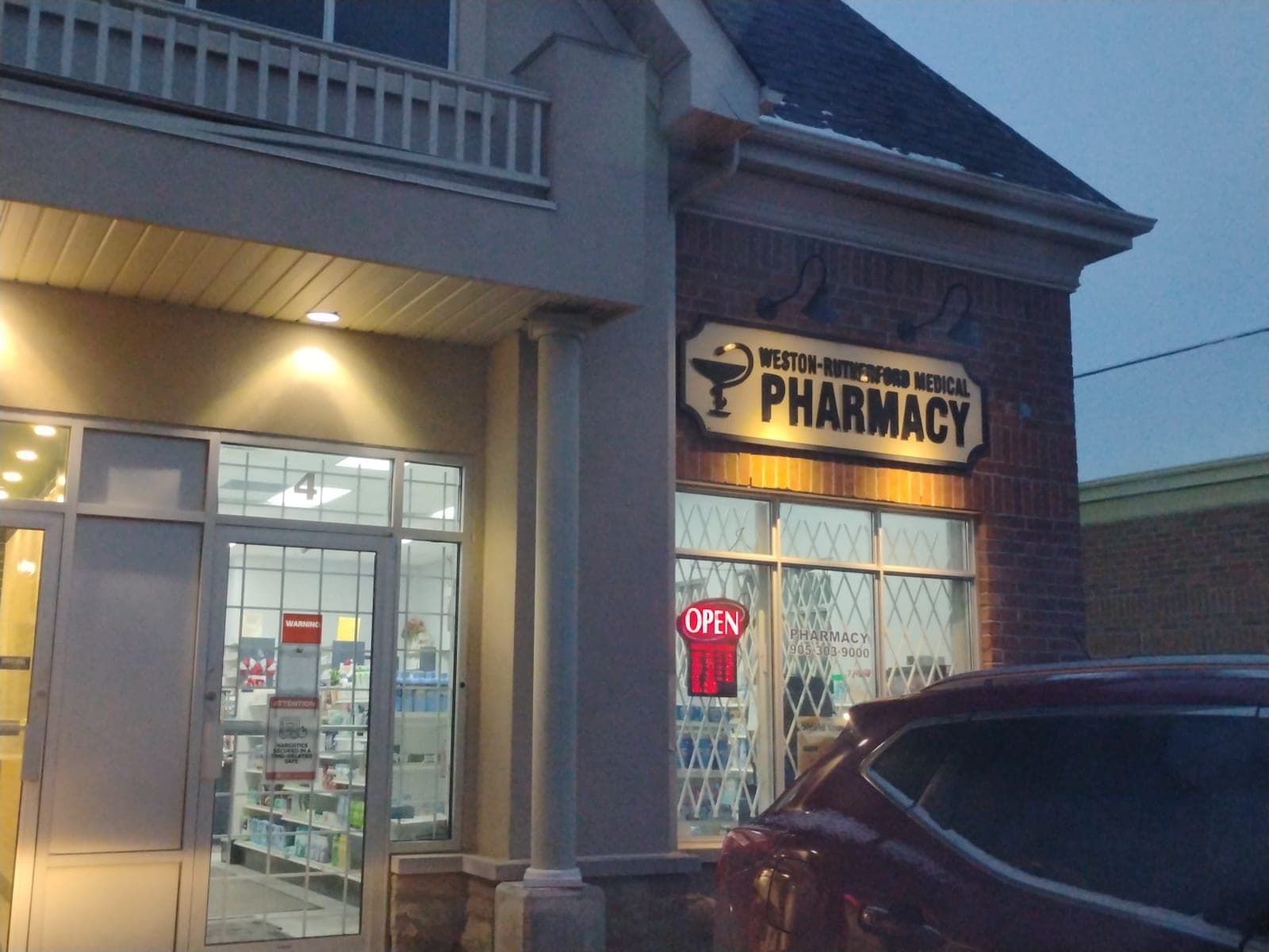 Weston Rutherford Pharmacy (photo: Tyler Sinclair, via Google)
