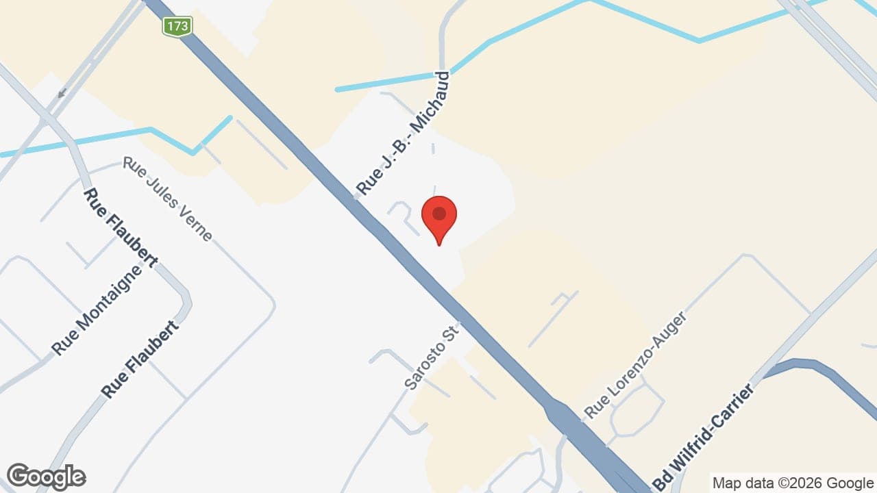 Map: Physiothérapie Louis Robitaille